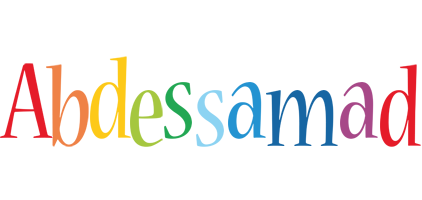 Abdessamad birthday logo