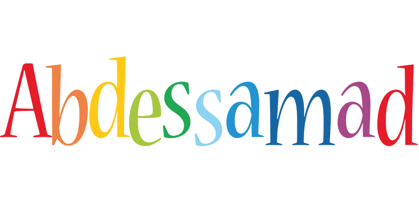 Abdessamad birthday logo
