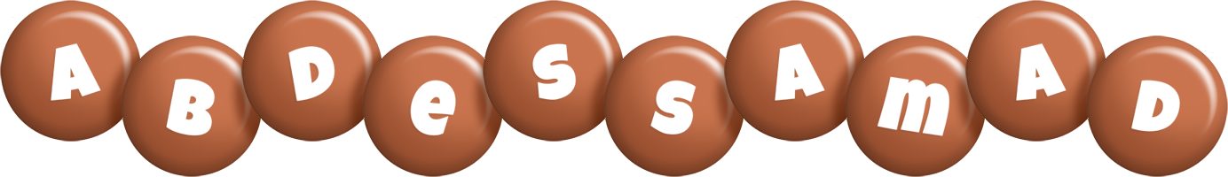 Abdessamad candy-brown logo