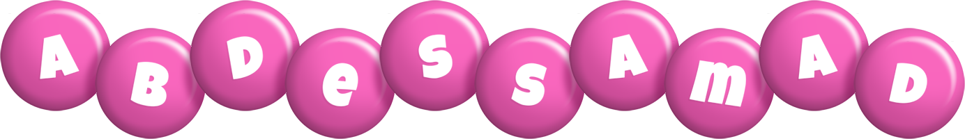 Abdessamad candy-pink logo