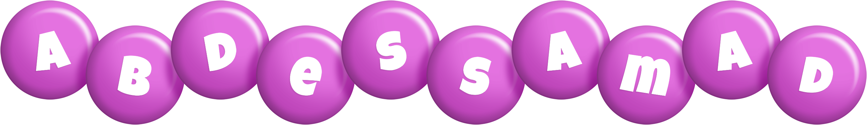 Abdessamad candy-purple logo