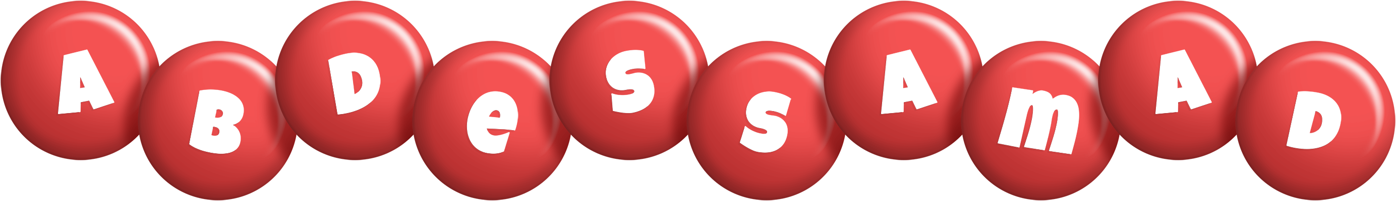 Abdessamad candy-red logo