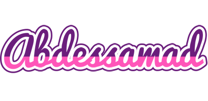 Abdessamad cheerful logo