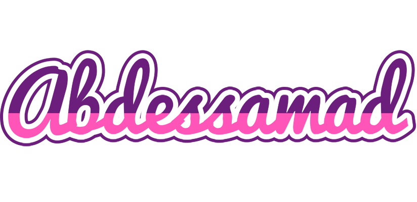 Abdessamad cheerful logo