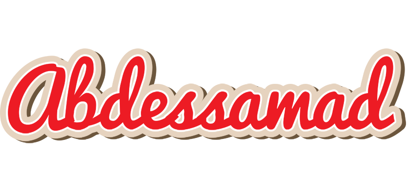 Abdessamad chocolate logo