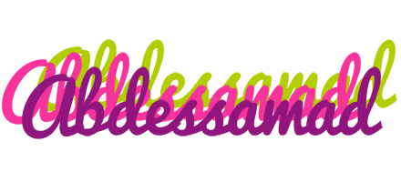 Abdessamad flowers logo