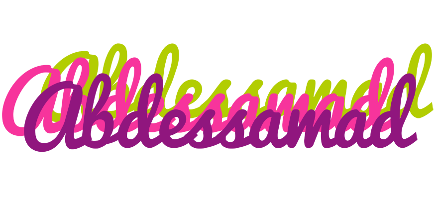 Abdessamad flowers logo
