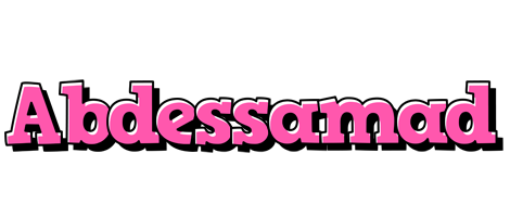 Abdessamad girlish logo