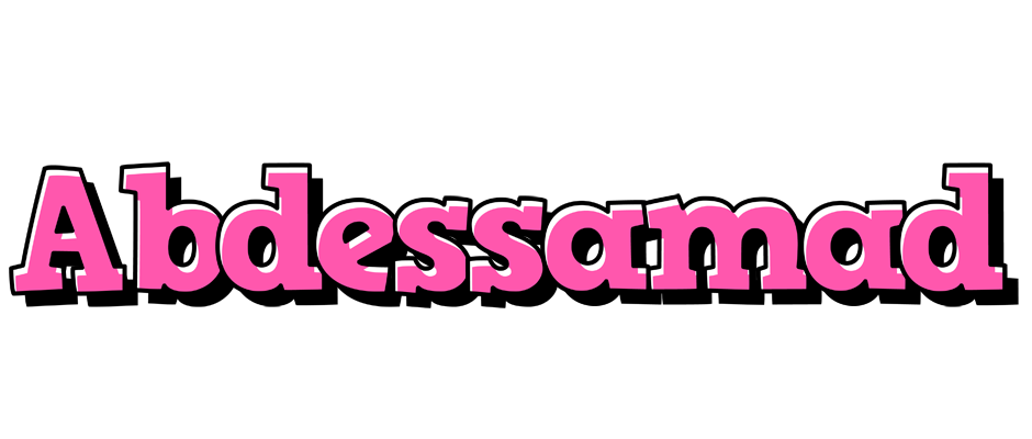 Abdessamad girlish logo