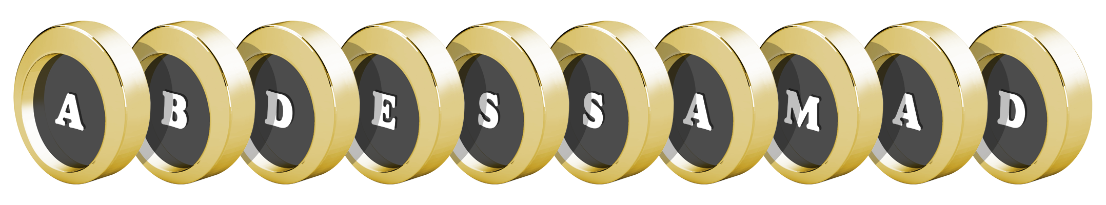 Abdessamad gold logo