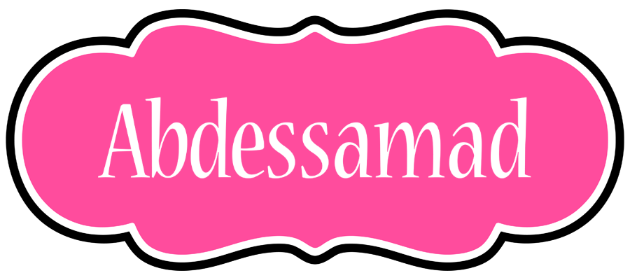 Abdessamad invitation logo