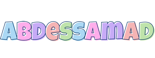 Abdessamad pastel logo