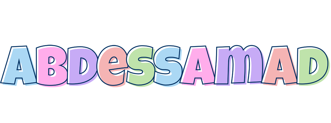Abdessamad pastel logo