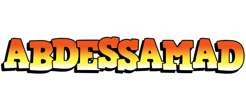 Abdessamad sunset logo