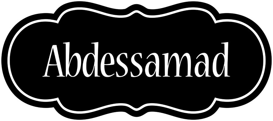 Abdessamad welcome logo