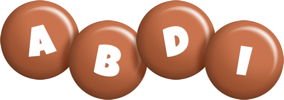 Abdi candy-brown logo