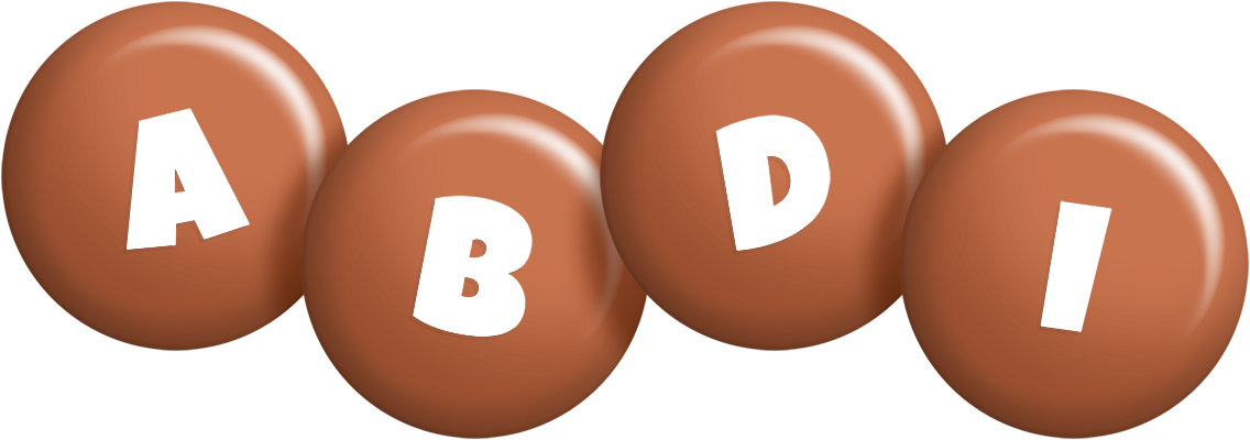 Abdi candy-brown logo