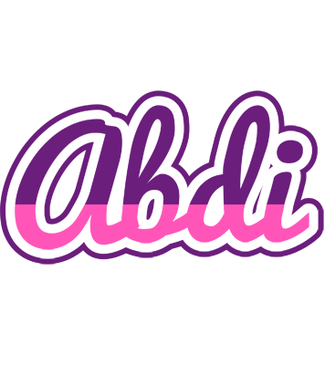 Abdi cheerful logo