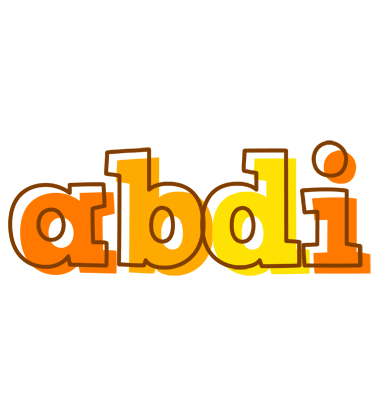 Abdi desert logo