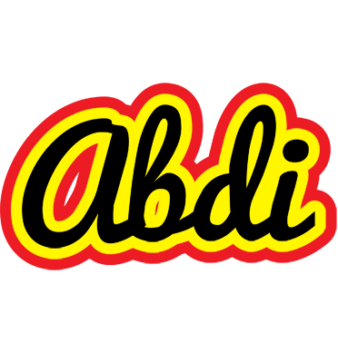 Abdi flaming logo