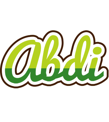 Abdi golfing logo