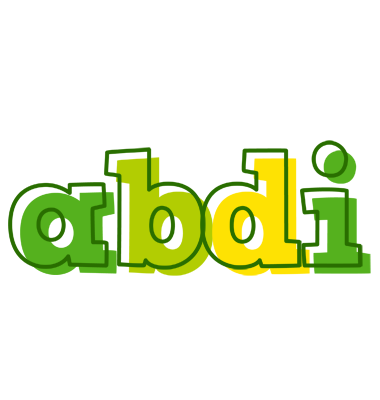 Abdi juice logo