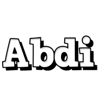 Abdi snowing logo