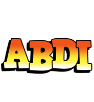 Abdi sunset logo