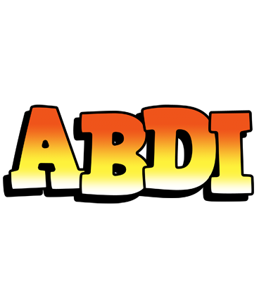 Abdi sunset logo