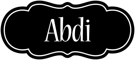 Abdi welcome logo