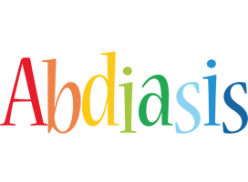 Abdiasis birthday logo