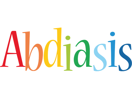 Abdiasis birthday logo