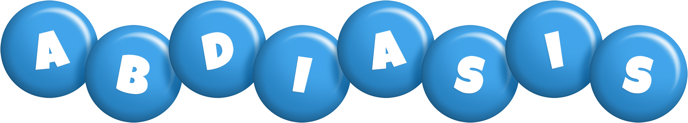 Abdiasis candy-blue logo