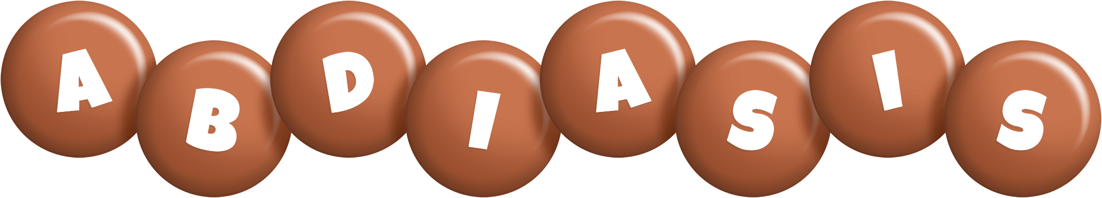 Abdiasis candy-brown logo