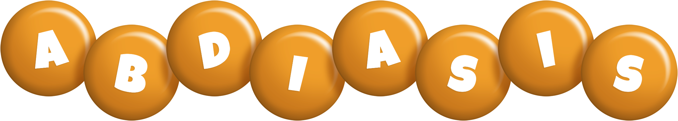 Abdiasis candy-orange logo