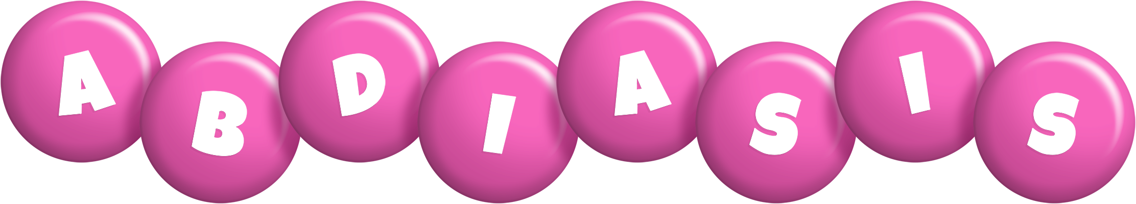Abdiasis candy-pink logo