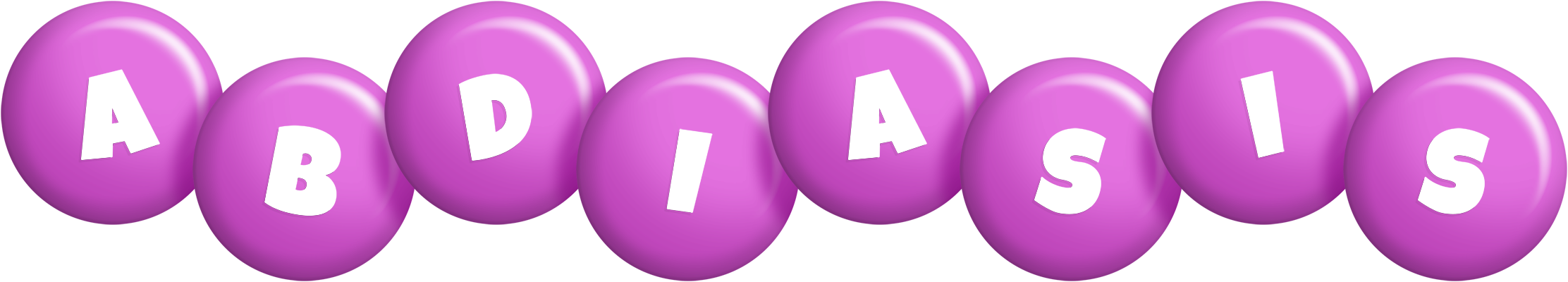 Abdiasis candy-purple logo