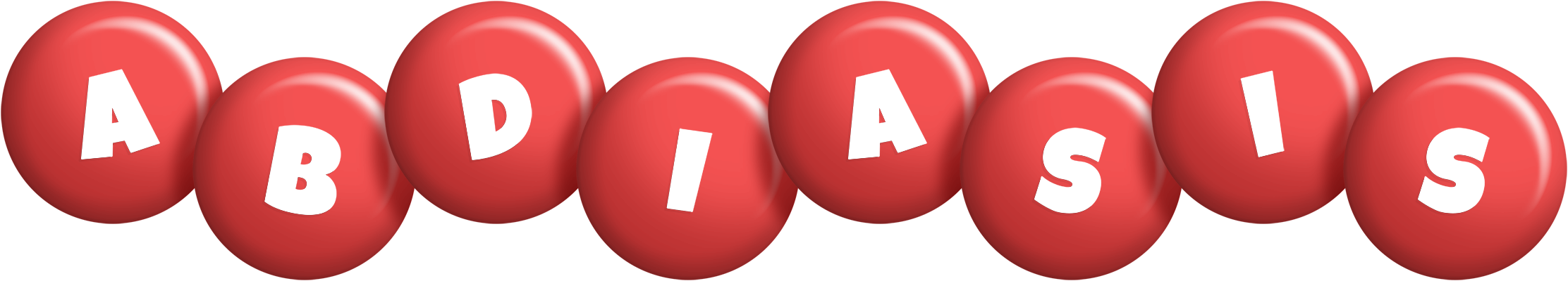 Abdiasis candy-red logo