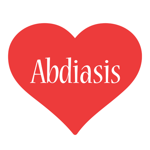 Abdiasis love logo
