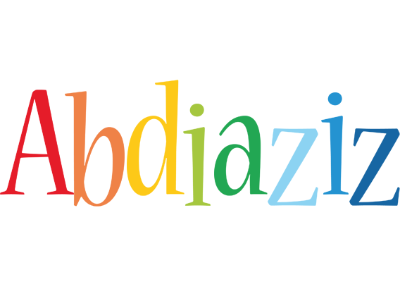 Abdiaziz birthday logo