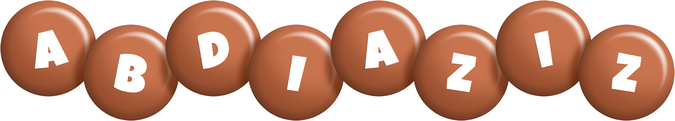 Abdiaziz candy-brown logo