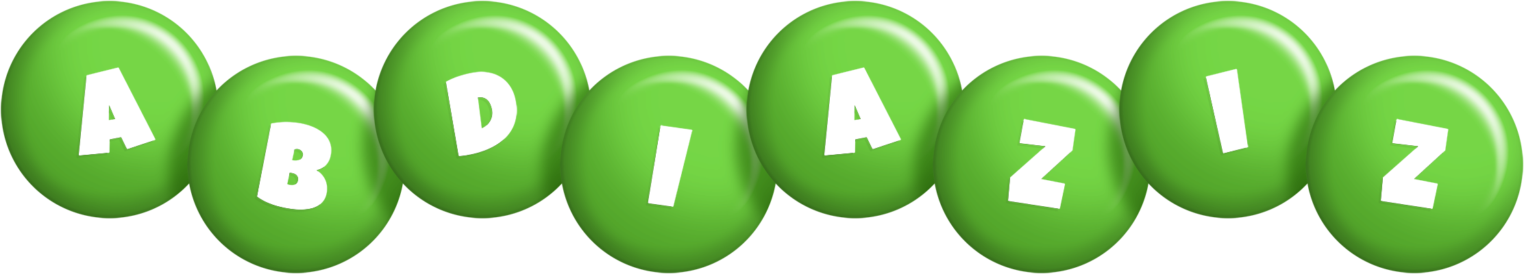Abdiaziz candy-green logo