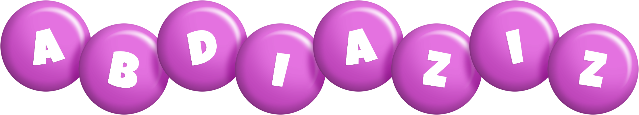 Abdiaziz candy-purple logo