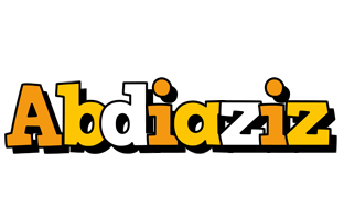 Abdiaziz cartoon logo