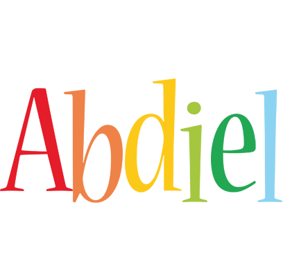 Abdiel birthday logo