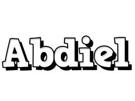 Abdiel snowing logo