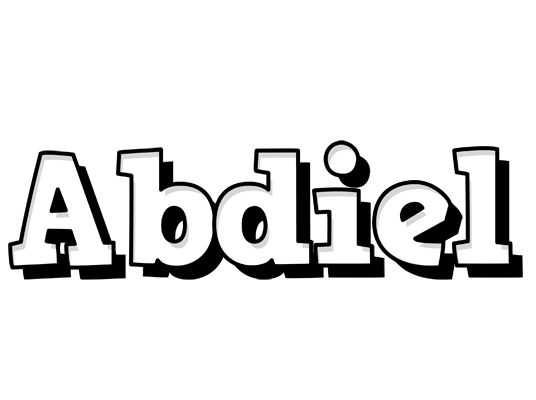 Abdiel snowing logo