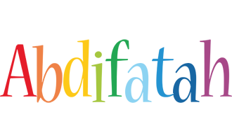 Abdifatah birthday logo