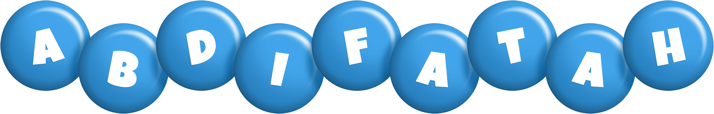 Abdifatah candy-blue logo