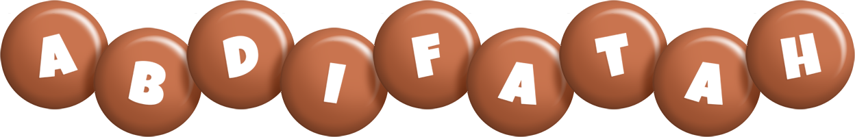 Abdifatah candy-brown logo